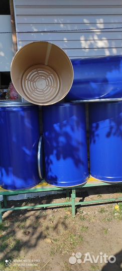 Железные бочки конусные