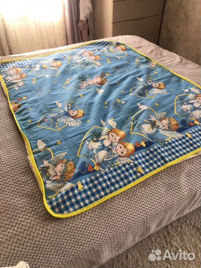 Детское одеяло шерстяное