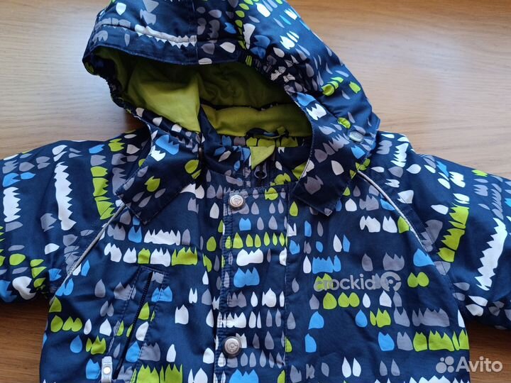 Комбинезон демисезонный crockid 74 80 для мальчика