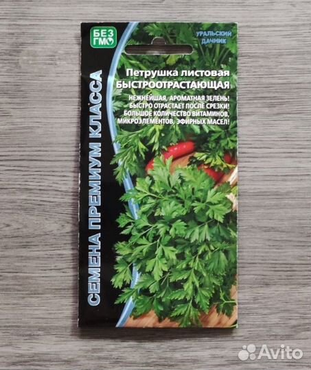 Семена Зелени