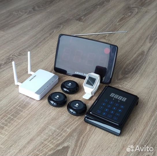 Кнопка вызова официанта, персонала беспроводная