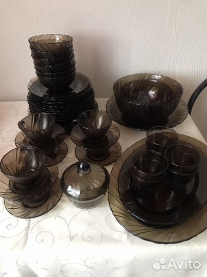 Набор посуды luminark. 55 предметов