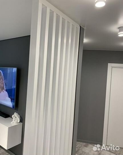 Интерьерные реечные перегородки