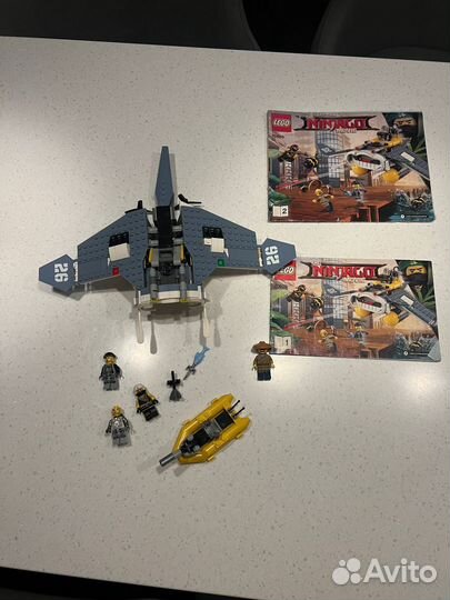 Lego ninjago Бомбардировщик Морской дьявол