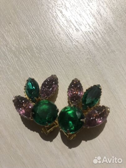 Винтажные клипсы