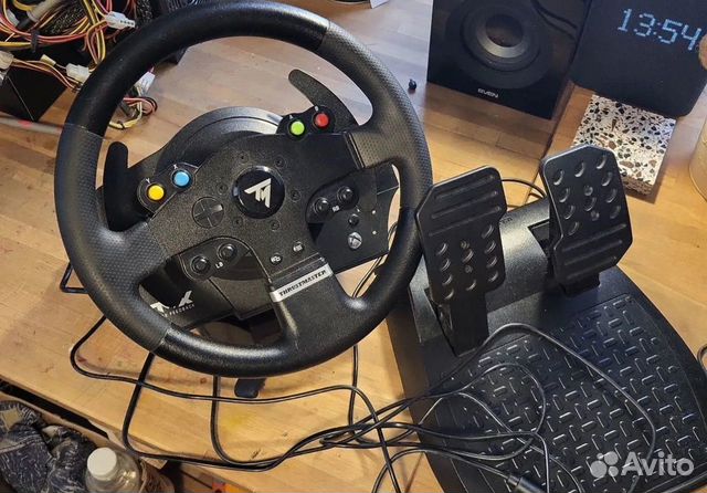 Игровой руль thrustmaster tmx купить в Москве | Электроника | Авито