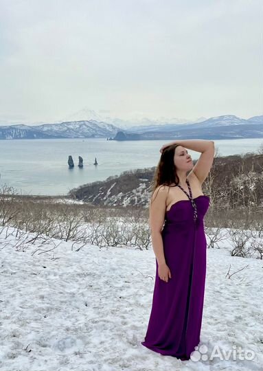 Длинное платье в пол
