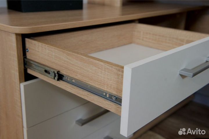 Письменный стол Гарвард угловой с надставкой 120 Л