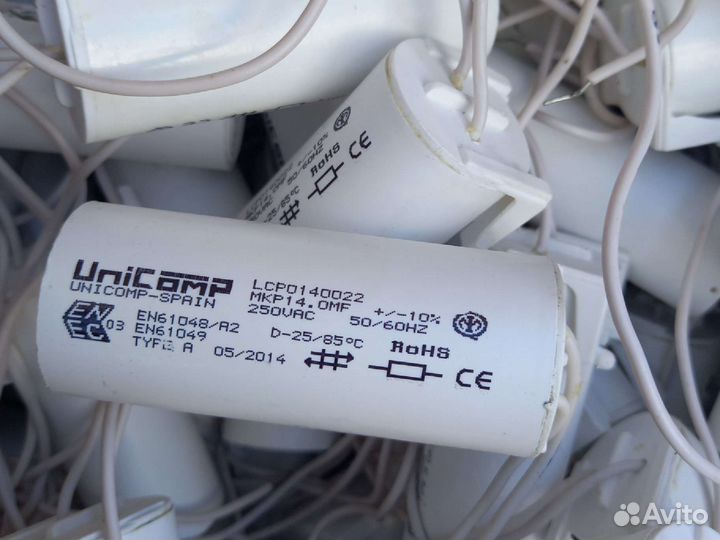 Конденсаторы unicomp spain и др