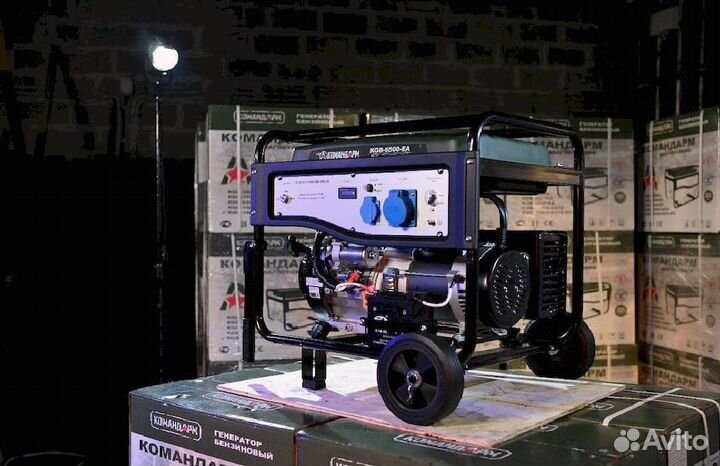 Бензиновый генератор Командарм с гарантией