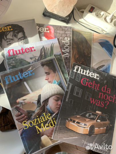 Журналы Fluter на немецкоя языке новые