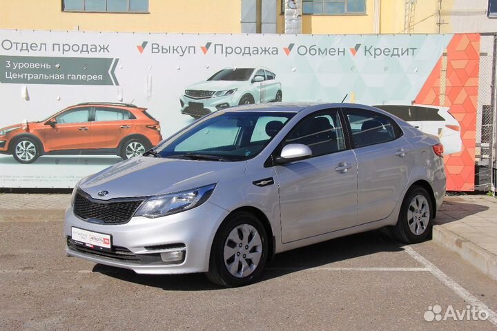 Kia Rio 1.6 МТ, 2016, 162 021 км