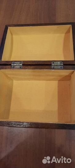 Шкатулка деревянная СССР