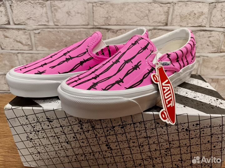 Слипоны Vans Barbed Wire
