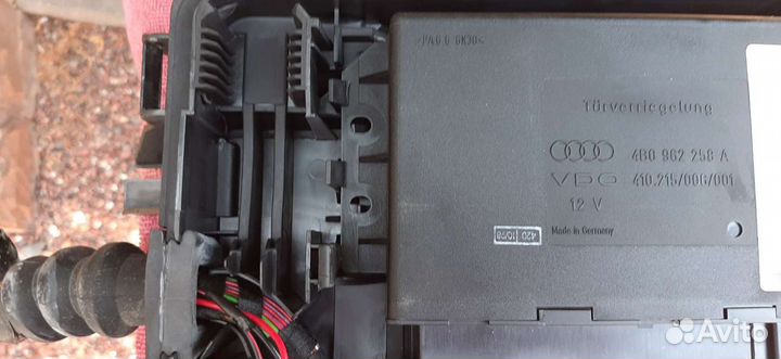 Блок комфорта audi a6 c5