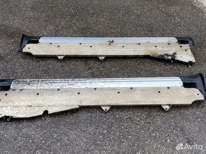 Пороги на Porsche Cayenne 958 Porsche Cayenne 958