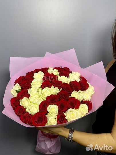 101 роза букет доставка