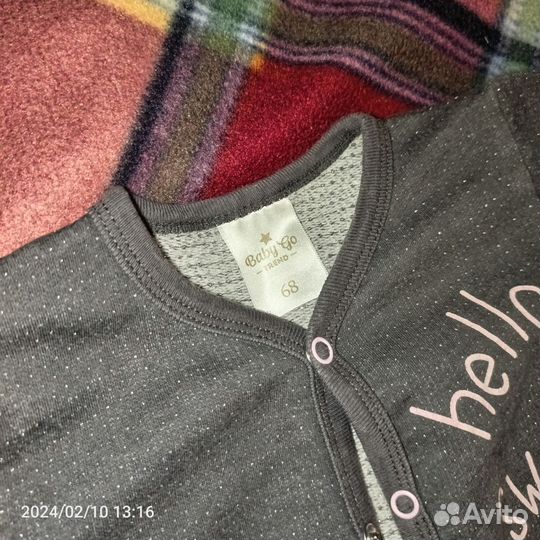 Комбинезоны 5 шт. для девочки 6 мес