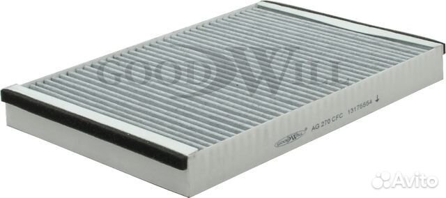 Фильтр салона угольный opel astra g, h / zafira a