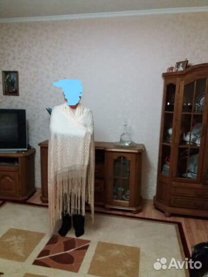 Старинный Николаевский платок, натуральный шелк