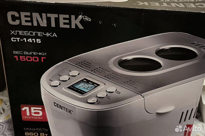 Новая Хлебопечь Centek CT-1415