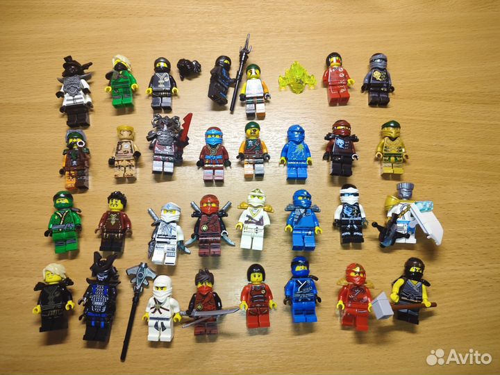 Lego ninjago минифигурки