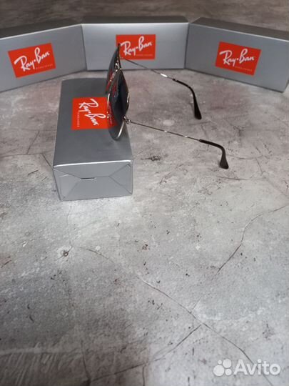 Очки Ray-Ban Aviator серебро + доставка