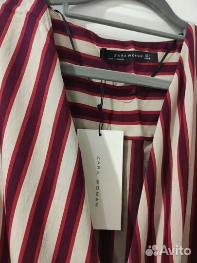 Кимоно/Туника/ Рубашка Хлопок) Zara/Новое/ L