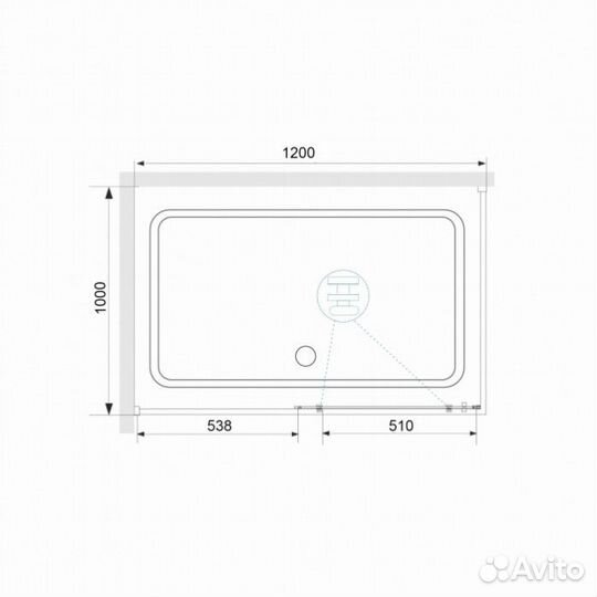 Душевой уголок RGW Stilvoll SV-42 В 120x100