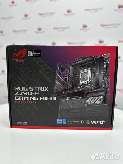 Материнская плата asus ROG strix Z790-E gaming wif