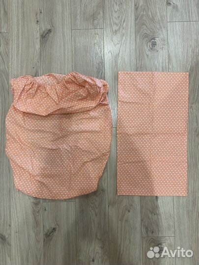 Наволочка и простыня на резинке