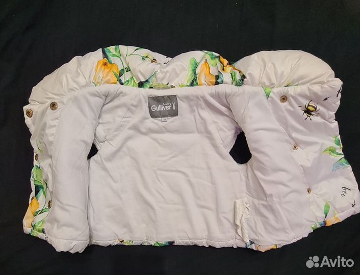 Жилетка для девочки gulliver 74-80