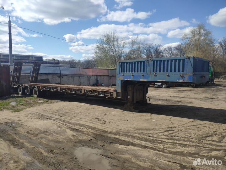 Полуприцеп трал (тяжеловоз) Tongyada ZC9406TDP, 2013