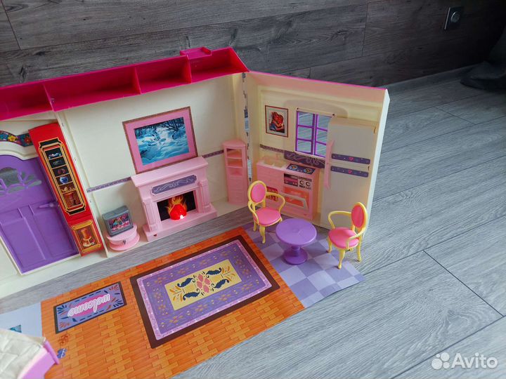 Домик для барби с мебелью звуковое сопровождением