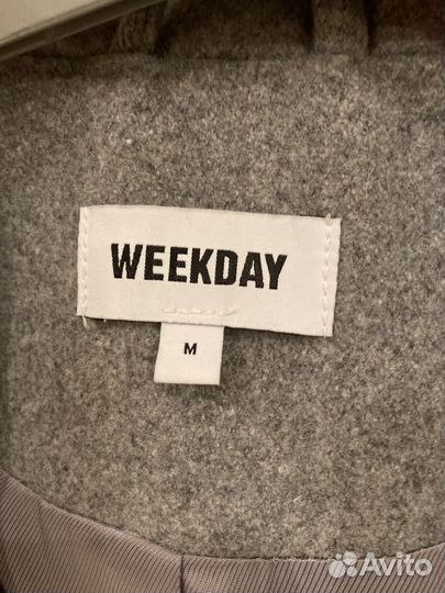 Пальто weekday oversize