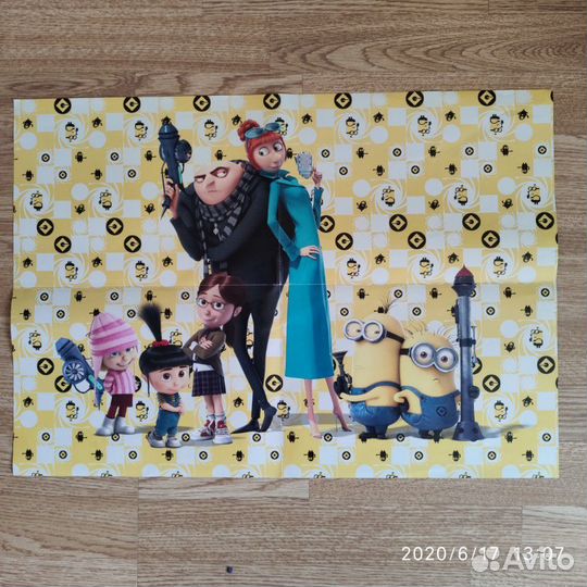 Гадкий Я Карточки альбом игра миньоны