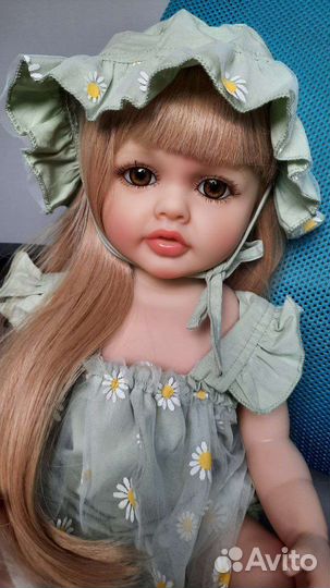 Кукла реборн полностью силиконовая, можно купать