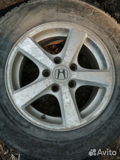 Литые диски r15 на Honda odyssey