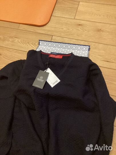 Джемпер Henderson черный новый с биркой р.54