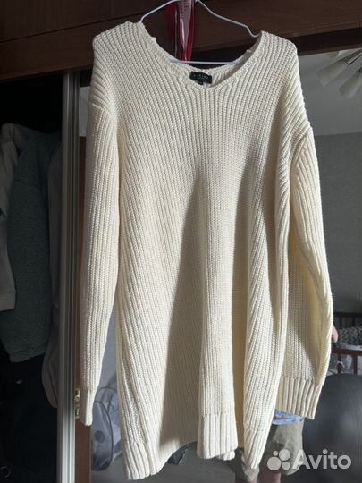 Платье свитер длинное