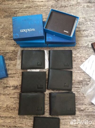 Кошелек мужской кожаный