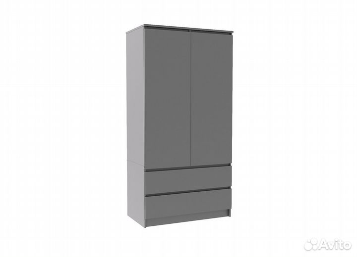 Мори Шкаф мш 900.1.2 Графит