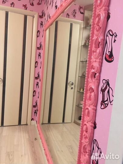 Зеркало Италия, резная рама