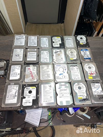 Жесткие диски доноры рабочие на лом