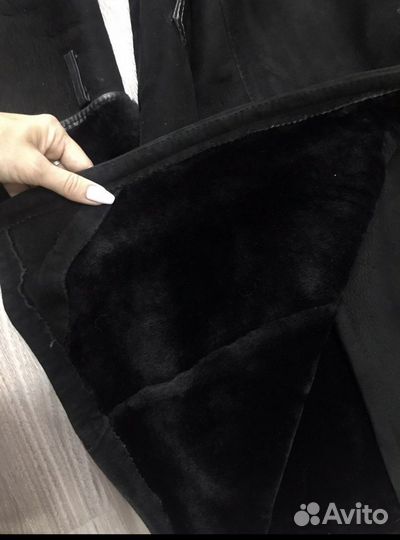 Дубленка натуральная женская 44 46