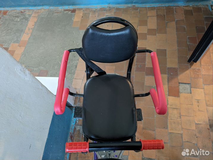 Детское велокресло на багажник