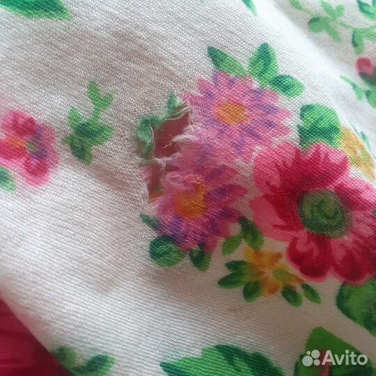 Платок-шаль павлопосадский старинный