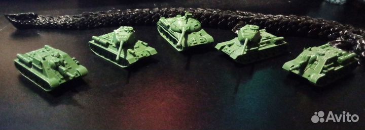 Модели танков. 1:100. 3D печать