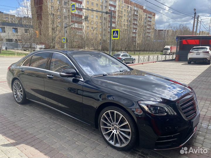 Mercedes-Benz S-класс 2.9 AT, 2018, 43 000 км