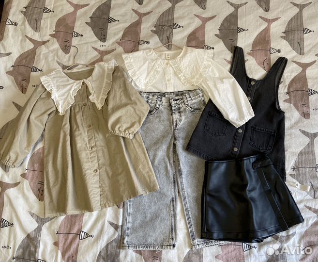 Вещи на девочку пакетом 98-104